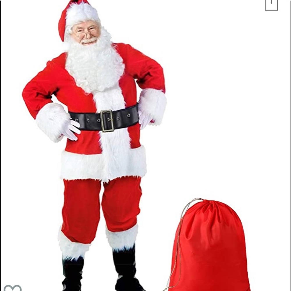 Santa suit size 2X